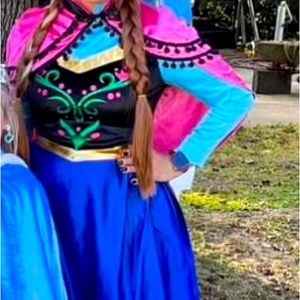 Anna (Frozen) Halloween Costume with Wig